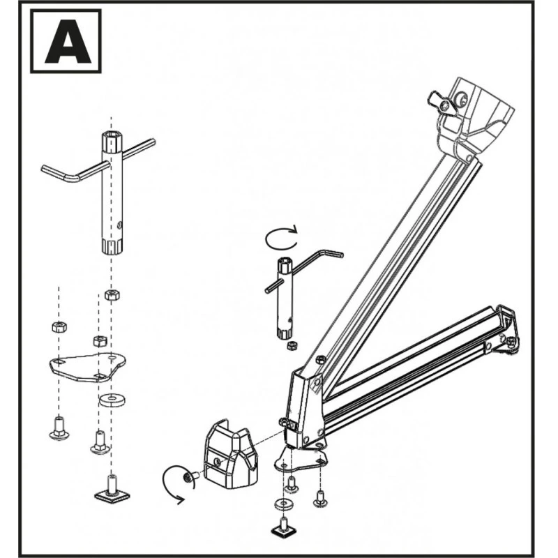 Accessorio Per Portasci Fabbri ALUSKI Adattatore Per Canalina A “T” 3 Accessorio Per Portasci Fabbri ALUSKI Adattatore Per Canalina A “T” - immagine 2