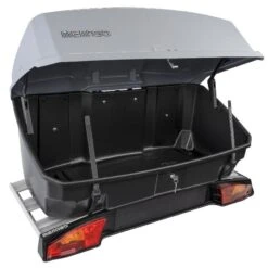 Baule Box Per Gancio Traino MENABO' MIZAR Per ALCOR 3 E 4 -Bici Sconto baule box per gancio traino menabo mizar per alcor 3 e 4 15