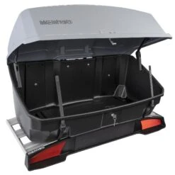 Baule Box Per Gancio Traino MENABO' MIZAR Per ALCOR 3 E 4 -Bici Sconto baule box per gancio traino menabo mizar per alcor 3 e 4 17