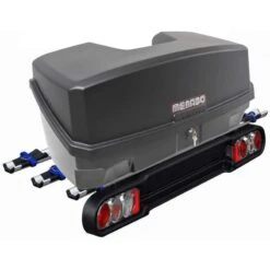 Baule Box Per Gancio Traino Universale MENABO' NEKKAR DARK -Bici Sconto baule box per gancio traino universale menabo nekkar dark 3
