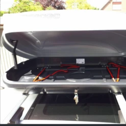 Baule Da Tetto MENABO' Mania 460 Litri Bianco -Bici Sconto baule da tetto menabo mania 460 bianco 1