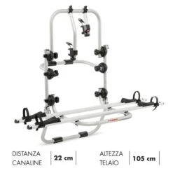 Portabici Posteriore Fabbri BICI OK ELETTROBIKE VAN 2 Ebike MAXI