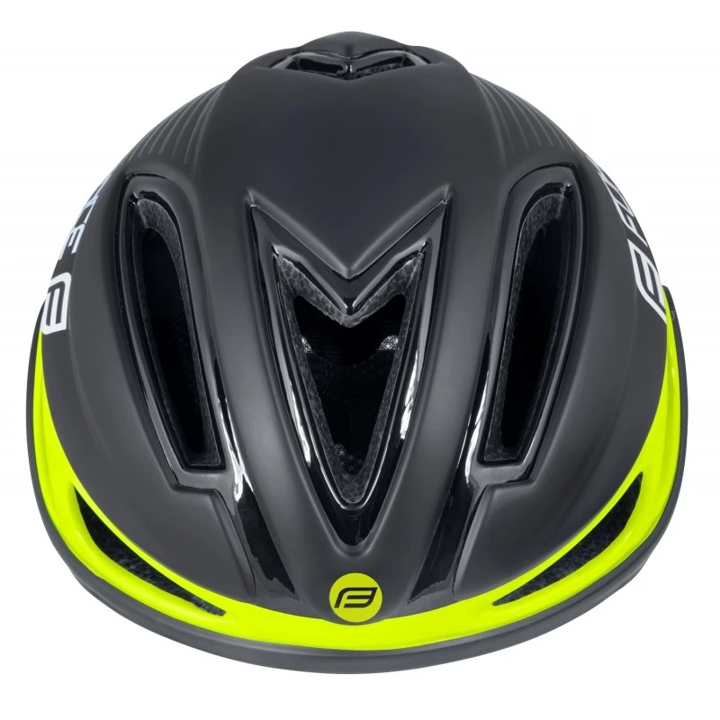 Casco Bici Da Corsa FORCE REX NERO FLUO 4 Casco Bici Da Corsa FORCE REX NERO FLUO - immagine 2