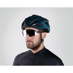 Casco Bici MTb E Corsa Force Bull HUE Nero Blu -Bici Sconto casco bici mtb e corsa force bull hue nero blu 4