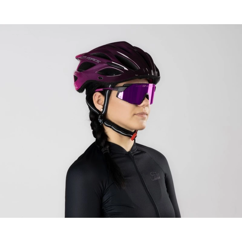 Casco Bici MTb E Corsa Force Bull HUE Nero Rosa 6 Casco Bici MTb E Corsa Force Bull HUE Nero Rosa - immagine 4