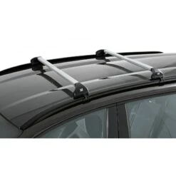 Barre Portatutto Fabbri Telescopiche Alluminio Rail Chiuso ALUVIVA 2 RC Silver -Bici Sconto fabbri aluviva 2 rail chiuso silver 1