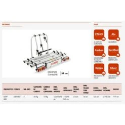 Portabici Gancio Traino FABBRI EASY BIKE 3 Bici -Bici Sconto fabbri easy bike 3 bici 1
