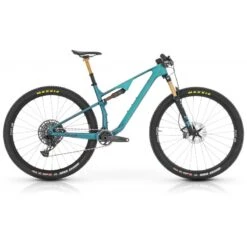 MTB Biammortizzata MEGAMO Carbonio TRACK R120 ELITE 05 GX 12v FOX 34 Kashima