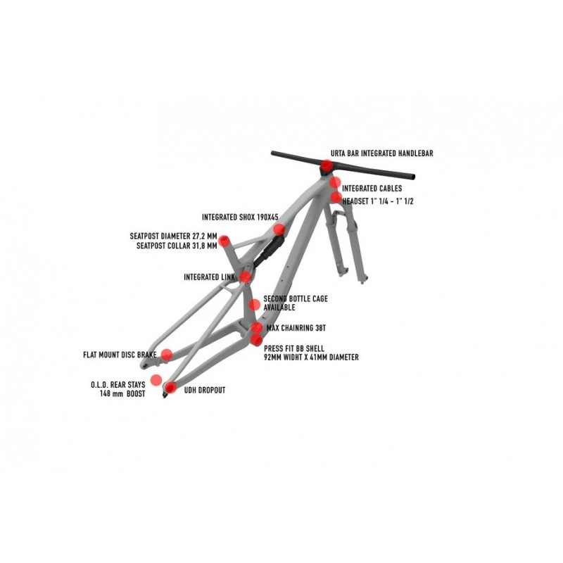 MTB Carbonio Wilier URTA SLR XX1 AXS Miche K4 Carbon Kashima 11 MTB Carbonio Wilier URTA SLR XX1 AXS Miche K4 Carbon Kashima - immagine 9