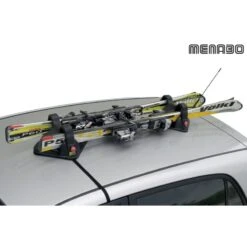 Porta Sci Magnetico Da Tetto MENABO' SHUTTLE 2 Sci -Bici Sconto porta sci magnetico da tetto menabo shuttle 2 sci 2