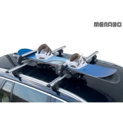 Porta Sci Per Barre Da Tetto MENABO' ICEBERG 4 4 Sci 2 Snowboard -Bici Sconto porta sci per barre da tetto menabo iceberg 4 4 sci 2 snowboard 1