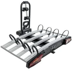 Portabici Da Gancio Traino MENABO' ALCOR Per EBIKE 4 Bici