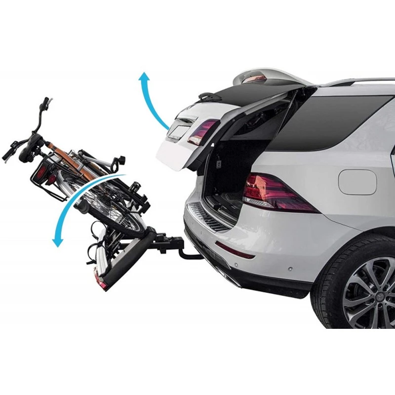 Portabici Da Gancio Traino MENABO' Antares PLUS 3 Bici Richiudibile 4 Portabici Da Gancio Traino MENABO' Antares PLUS 3 Bici Richiudibile - immagine 2