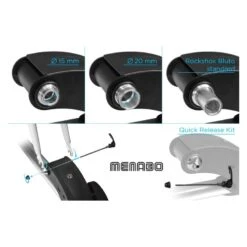 Portabici Da Tetto MENABO' Pro Tour Con Antifurto -Bici Sconto portabici da tetto menabo pro tour con antifurto 4
