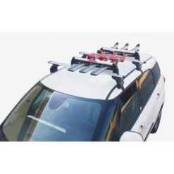 Portasci Per Barre Da Tetto FABBRI ALUSKI & BOARD 5 Estensibile -Bici Sconto portasci per barre da tetto fabbri aluski board 5 estensibile 1