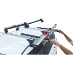 Portasci Per Barre Da Tetto FABBRI ALUSKI & BOARD 5 Estensibile -Bici Sconto portasci per barre da tetto fabbri aluski board 5 estensibile 3